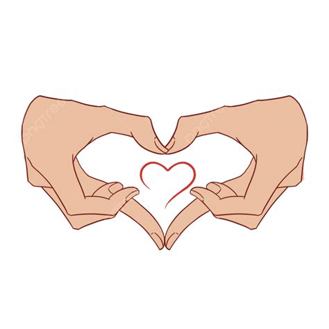 Heart Gesture Confession Png Transparent Image And Clipart