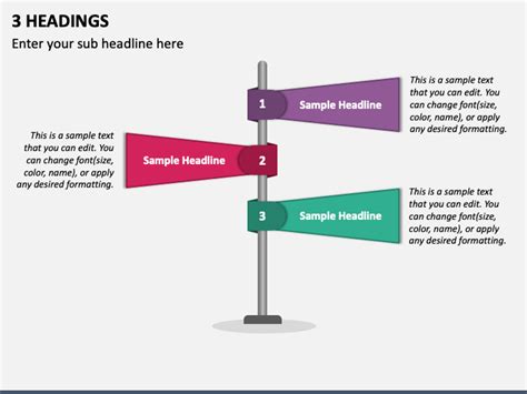 3 Headings Powerpoint Presentation Slides Ppt Template