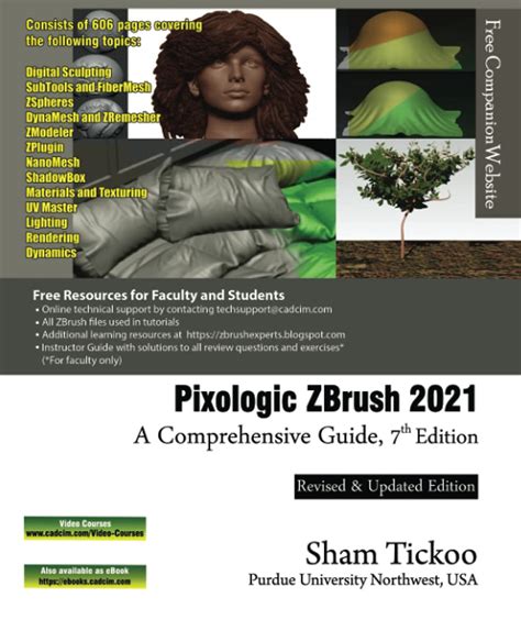 Pixologic Zbrush 2021 A Comprehensive Guide 7th Edition Br