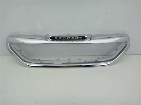 Moldura Cromada Grade Peugeot 2008 2016 2017 2018 2019