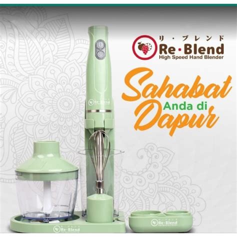 Jual Blender Chopper Whisker Beater Re Blend Hand Blender RL 100