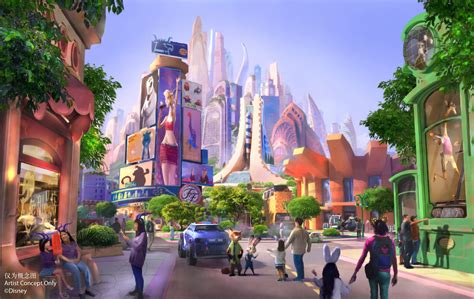 Zootopia Land Announced Disney Tourist Blog