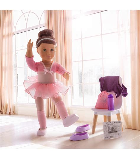 Our Generation Sydney Lee Posable 18 Inch Ballerina Doll And Storybook