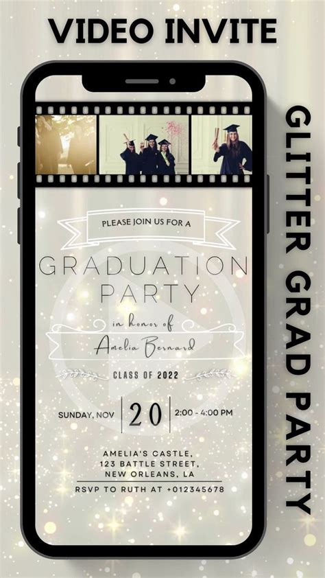 Graduation Party Invitation Template Grad Party Invite Artofit