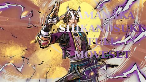 Samurai Warriors Yamanaka Shikanosuke Full Moveset Chaos Mode Youtube