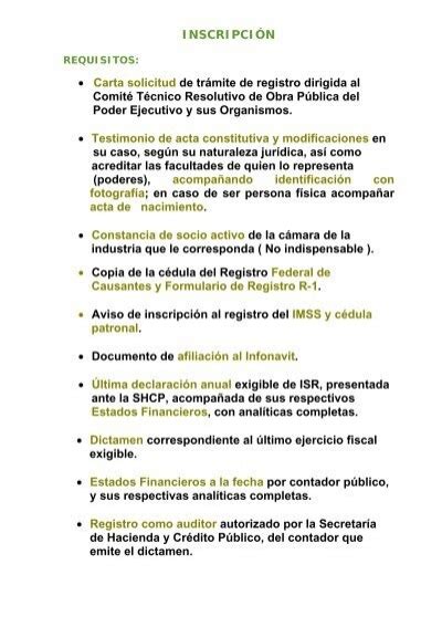 Carta solicitud de trÃmite de registro dirigida al ComitÃ TÃcnico