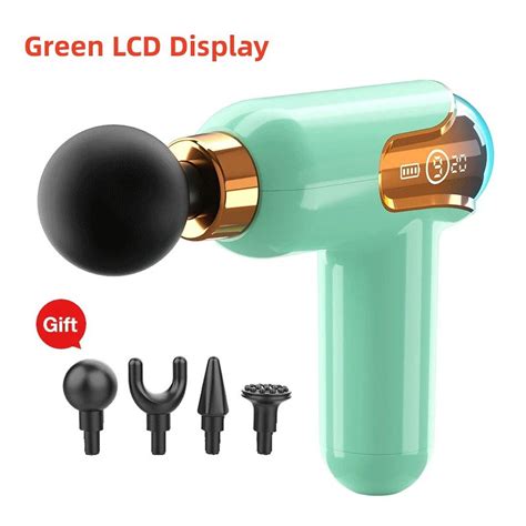 Mini vibration massage gun muscle relaxation fascia gun portable