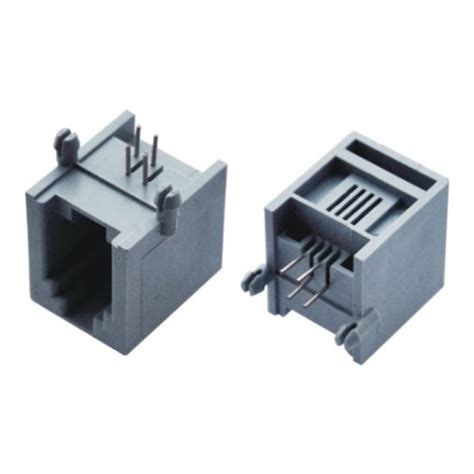 Rj11 Connector Female 4p4c 5 Pieces Roboticsdna