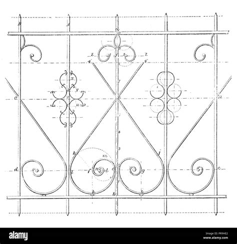 19ème siècle Illustration d un dessin d un caractère simple de