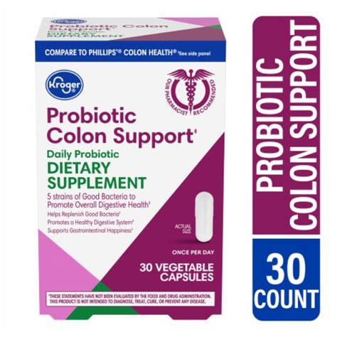 Kroger® Probiotic Colon Support 30 Ct Kroger