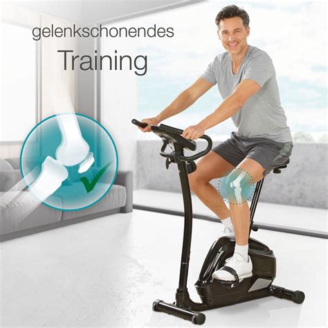 Aktivshop Fahrrad Ergometer Heimtrainer Mit Tiefem Einstieg Und