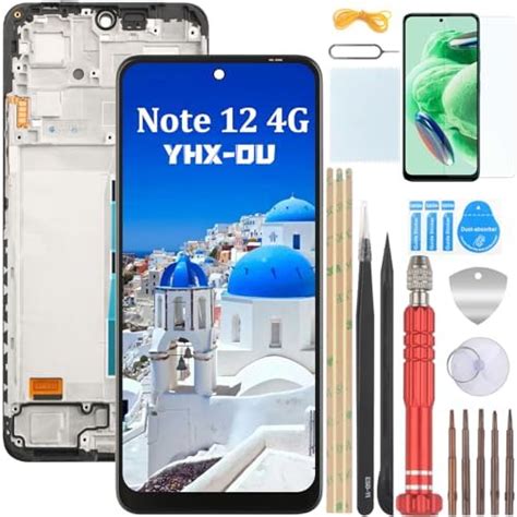 Yhx Ou Incell Pantalla Lcd Para Xiaomi Redmi Note G