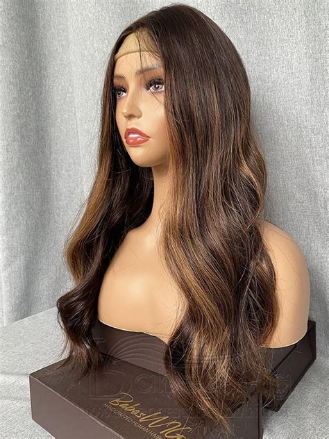 Glueless Lace Front Wig Real Remy Human Hair Wigs For White Women