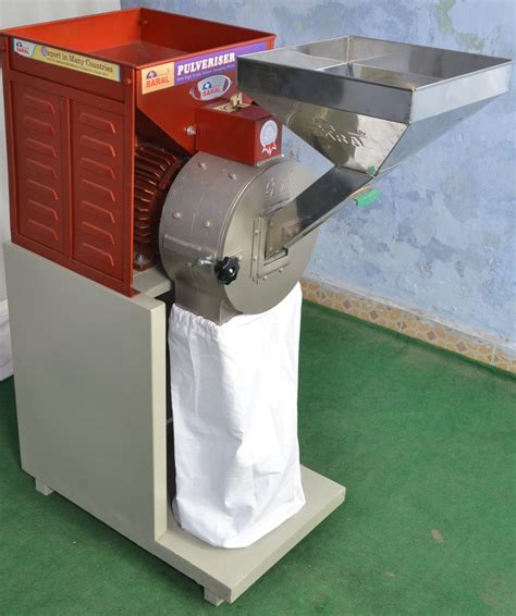 Saral Ms Pulveriser 3 Hp Single Chamber Pulverizer Machine Size 640 X 410 X 1060 Mm Model