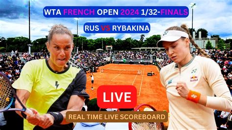 Elena Rybakina Vs Arantxa Rus Live Score Update Today Womens Tennis