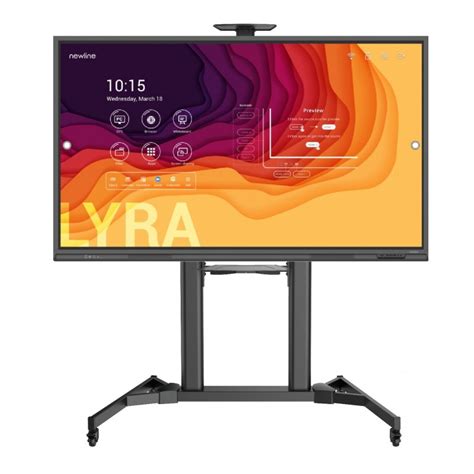 Zestaw Monitor Newline Lyra Pro TT 8621qa Dopasowany Statyw Mobilny