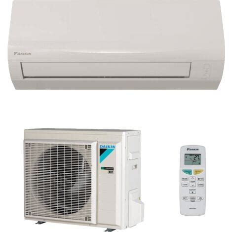 Climatiseur réversible Mono split DAIKIN FTXF35E RXF35E kit de pose