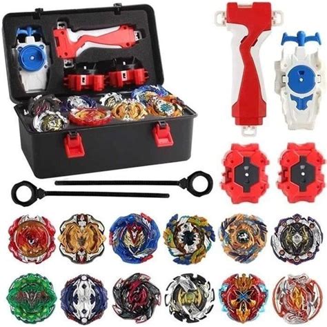 Pi Ces Toupies Burst Battle Set Gyro De Combat M Tal Fusion Jouet