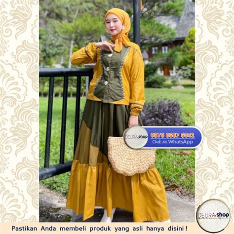 DEURA FASHION On Twitter Gamis Remaja Gamis Wanita Gamis Lebaran