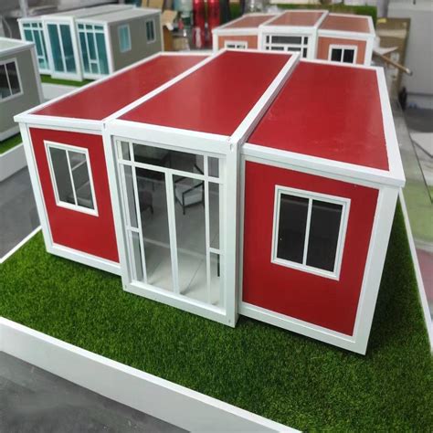 Steel Structure with Shower Double Wing Expansion House - High End