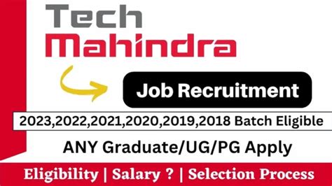 Tech Mahindra Recruitment Tech Mahindra Customer Support Jobs