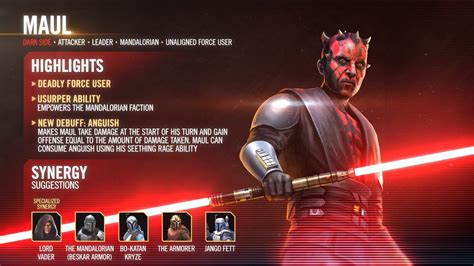 Star Wars Galaxy Of Heroes Best Characters February Tier List