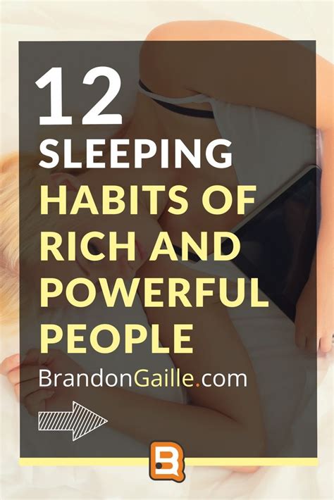 Sleeping Habits of Rich and Powerful People