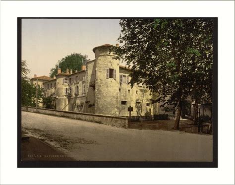 Old Castle Bayonne Pyrenees France Ch Teau Bayonne Carte Postale