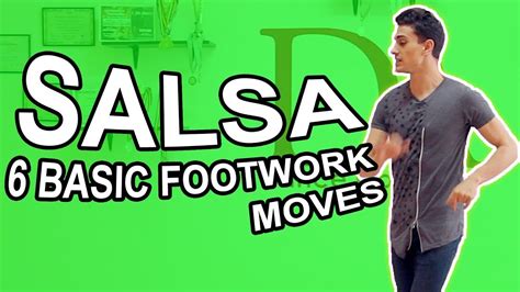 Salsa Footwork Tutorial 6 Basic Salsa Steps 2018 By Marius Youtube