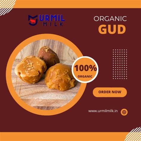 Organic Jaggery (Gud) - Urmil Milk