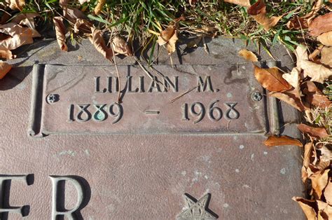 Lillian Mabel Gentry Bauer 1889 1968 Find A Grave Memorial