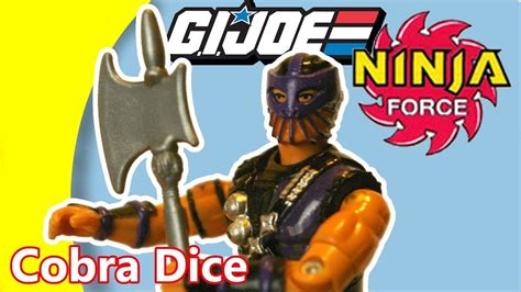 Dice Gi Joe Ninja Force 1992 Youtube