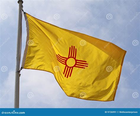 mexico state flag stock image image