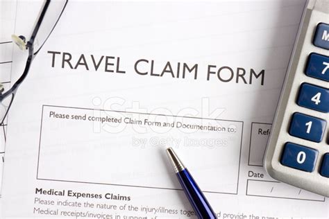 Travel Claim Form Stock Photo Royalty Free Freeimages