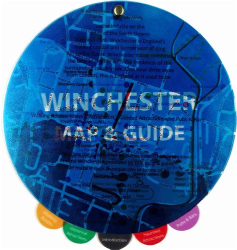 'Winchester Map & Guide' on Behance