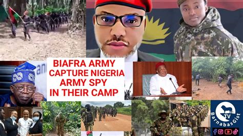 Happening Now Biafra Resistance Fighter Capture Nigeria Army Spy In