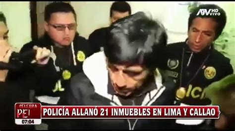 Megaoperativo Policial Contra Los Cuellos Blancos Del Puerto Deja 11