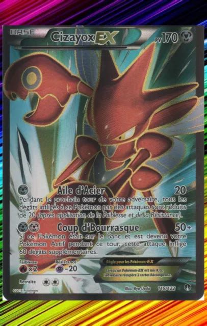 Cizayox Ex Full Art Xy Rupture Turbo Carte Pokemon