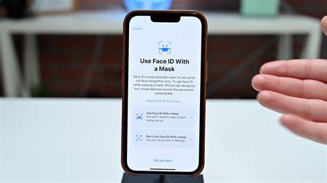 Putting Face ID Unlock With Masks To The Test In IOS 15 4 How To Set