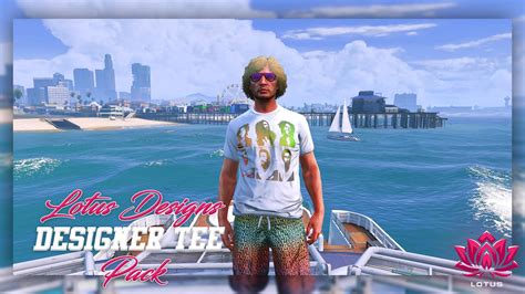 Designer Tee Pack For Mp Male Fivem Ready Textures V Gta Mod Hot Sex