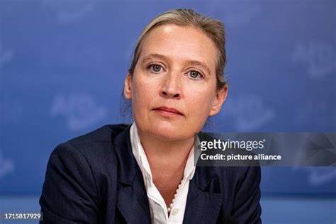 Alice Weidel, leader of the AfD parliamentary group, takes part in a ...