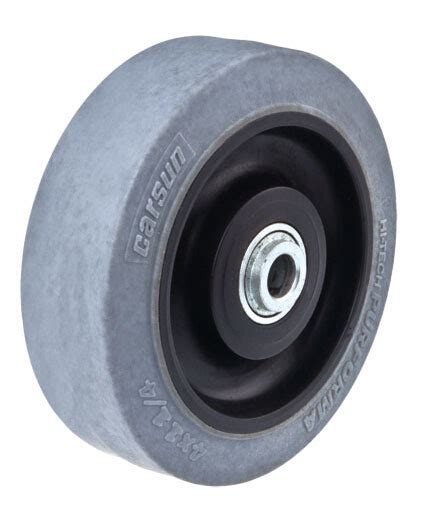 Inches Medium Duty Performa Rubber Wheel Conductive Caster Esd Tpr