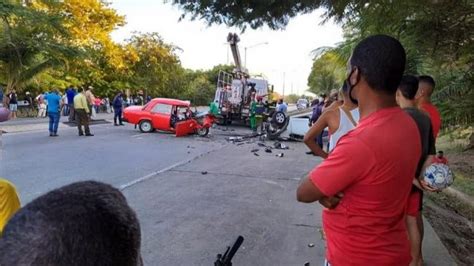 Un Accidente En Pinar Del Río Deja Un Fallecido Y Nueve Heridos Tres