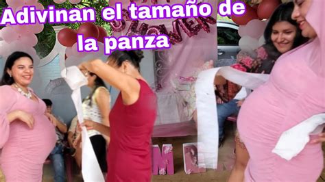 Cuanto Mide La Panza Juegos Para Baby Shower As Comenzamos P