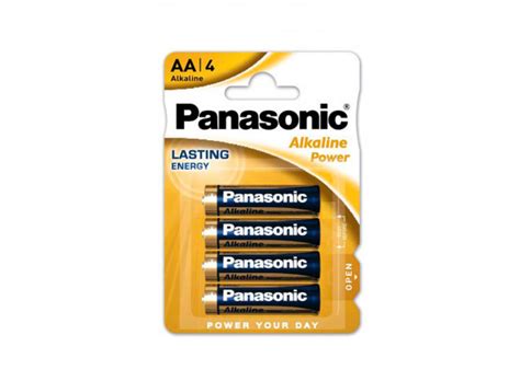 Panasonic Pack Pilhas Alcalinas Aa Lr V Compra Na Egitana Em