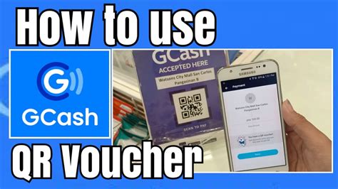 HOW TO USE GCASH QR VOUCHER HOW TO PAY USING GCASH QR VOUCHER YouTube