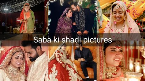 Saba Ki Shadi Pictures Saba Ibrahim Wedding Dress Collection Saba