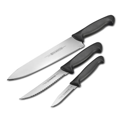 Tramontina Tramontina Diamont Stainless Steel Knife Set 3 Pc Ace