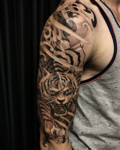 42++ Awesome Chinese tiger tattoo sleeve ideas in 2021