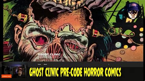 Ghost Clinic Pre Code Horror Comic Book Crypt The Doctor Is In Sane